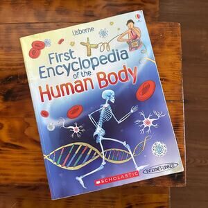 Scholastic Usborne First Encyclopedia Of The Human Body Paperback Book